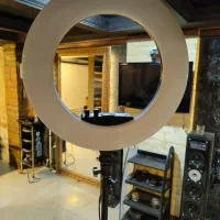 رینگ لایت 96 وات با دو نور مهتابی و‌آفتابی