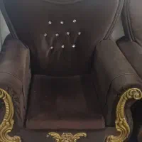 مبل ۷ نفره نیم استیل|مبلمان خانگی و میز عسلی|قم, شاه ابراهیم|دیوار