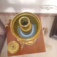 سماوربرنجی زغالی|سماور، چای‌ساز، قهوه‌ساز|پاکدشت, خاتون آباد|دیوار