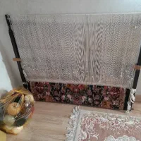 فرش زر نیم سالاری چله ابریشم