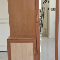 کتابخانه، میز تحریر، جا کفشی|کتابخانه، شلف، قفسه‌های دیواری|تهران, نیروی هوایی (پیروزی)|دیوار