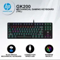 کیبورد مکانیکال HP GK200  خیلی کم‌کار، سالم