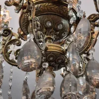 لوستر|لوستر و چراغ آویز|خوی, |دیوار