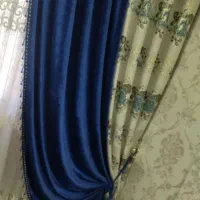 پرده تور با دستک