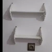 شلف و گوشه حمامی|کتابخانه، شلف، قفسه‌های دیواری|قم, نوقطار|دیوار