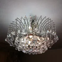 ۲ عدد لوستر کریستال