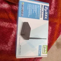مودم Zyxel adsl|مودم و تجهیزات شبکه|زیرآب, |دیوار