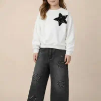 بلوز شلوار مدل ستاره دار