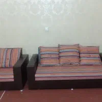 فروش فوری یک دست مبل ۷ نفره در حد نو