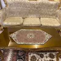 مبل هفت نفره با میز و ویترین|مبلمان خانگی و میز عسلی|تهران, میرداماد|دیوار