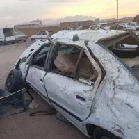 سمند ۹۱ تصادف کرده