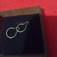 انگشتر، گوشواره و ربع ست طلا|جواهرات|ایذه, |دیوار