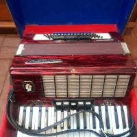آکاردئون ولتمیستر ۸۰ باس عنابی متالیک