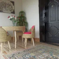 میز صندلی نو حصیری