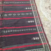 گلیم عتیقه|گلیم، جاجیم، گبه|گرگان, |دیوار