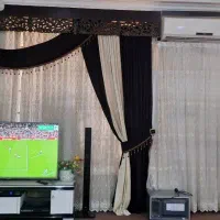 پرده کارکرده تمیز تخیف هم دارد