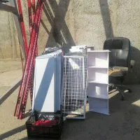 یخچال ایستاده 4 در، قفسه با پایه کامل|فروشگاه و مغازه|چهارباغ, |دیوار