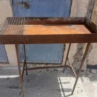 منقل کبابی پایه دار بزرگ