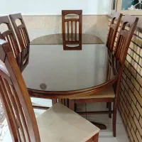 میزناهارخوری به همراه ۶ صندلی