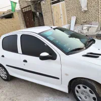 پژو 206 تیپ ۵، مدل ۱۳۹۵ یک گلگیر جلو رنگ|خودرو سواری و وانت|دزفول, |دیوار