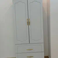 کمد دیواری سفید در حد نو