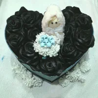 باکس هدیه گل ربانی نو و دستساز