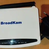 مودم adsl  برند BROADKAM در حد نو
