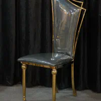 صندلی فلزی تالارمدل کوئین/تالار،هتل و رستوران