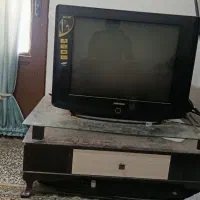 تلوزیون با میز
