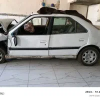 پژو پارس تصادفی مدل 92