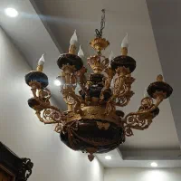 لوستر ابکاری طلایی