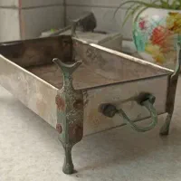 منقل پایه برنجی کوچک
