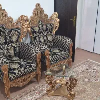 مبل سلطنتی مبل ۷ نفره|مبلمان خانگی و میز عسلی|مهاباد (آذربایجان غربی), |دیوار