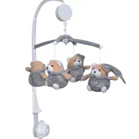 آویز تخت موزیکال مدل گیگلز طرح خرس