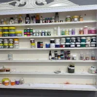 قفسه ام دی اف کتابخانه mdf