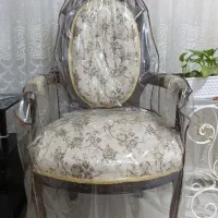 مبلمان سلطنتی قدیمی شیک چوب گردو