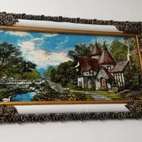 تابلو فرش ماشینی|تابلو فرش|کنگاور, |دیوار