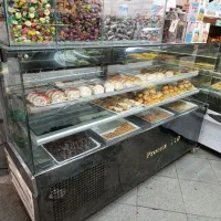 یخچال قنادی پروتیین ویترین ست وپیشخوان