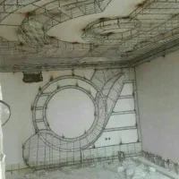 سفیدکاری و ابزاز نور مخفی