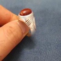 انگشتر نقره عقیق یمنی