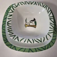 ست غذا خوری جنگل، ۳ پارچه ،چینی زرین۱۰۰۰۰۰۰