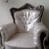 مبل کلاسیک استیل ۹ نفره مقطوع ۳۵ میلیون تومان|مبلمان خانگی و میز عسلی|نهاوند, |دیوار