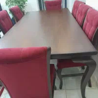 میز ناهار خوری ۸ نفره|میز و صندلی غذاخوری|شاهین‌شهر, شهرک گلدیس|دیوار