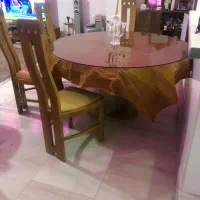 فروش میز ناهار خوری تمام چوب|میز و صندلی غذاخوری|پردیس, فاز ۸|دیوار