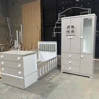 اریکا چوب/سرویس خواب نوزاد/سرویس خواب نوجوان|تخت و سرویس خواب|مشهد, خین عرب|دیوار