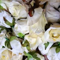 سر گل مصنوعی رز جهت تزیین باکس گل|گل مصنوعی|ری, فیروزآبادی|دیوار