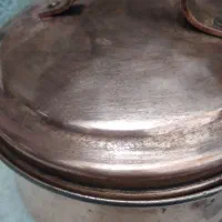 دیگ مسی یک کیلو ودویست گرم