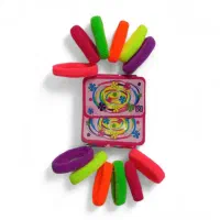 گوشواره‌ کلیپس کش مو دستبند ۳تاش صد تومن