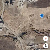 زمین ادامه موسک دو .یک پلاک مانده تا جاده 45 متری