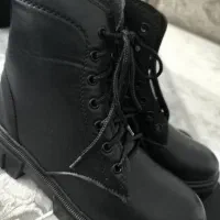 نیم بوت مشکی سایز ۳۷،۳۸|کیف، کفش، کمربند|بهارستان, |دیوار